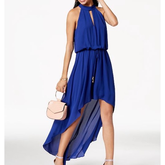 City Studio Dresses & Skirts - 3/$20 NWT City Studio Blue High-Low Maxi Dress